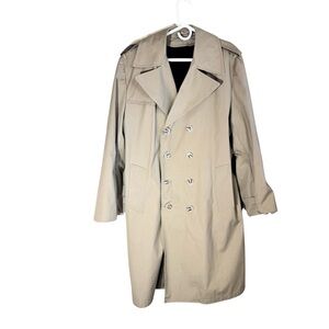 Vintage Clipper Mist All Weather Sherpa Lined Trench Coat | 40